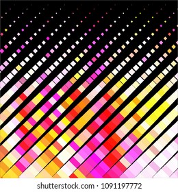 Vintage halftone color texture background. Squared vector Abstract Texture
