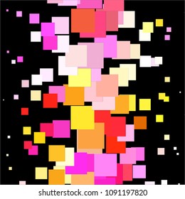 Vintage halftone color texture background. Squared vector Abstract Texture

