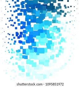 Vintage halftone color texture background. Squared vector Abstract Texture
