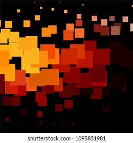 Vintage halftone color texture background. Squared vector Abstract Texture
