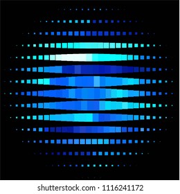 Vintage halftone color texture background. Squared vector Abstract Texture
