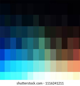Vintage halftone color texture background. Squared vector Abstract Texture
