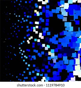 Vintage halftone color texture background. Squared vector Abstract Texture
