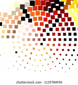 Vintage halftone color texture background. Squared vector Abstract Texture
