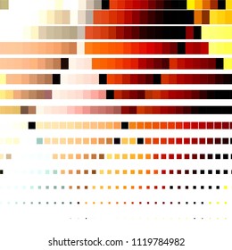 Vintage halftone color texture background. Squared vector Abstract Texture
