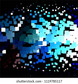 Vintage halftone color texture background. Squared vector Abstract Texture
