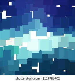 Vintage halftone color texture background. Squared vector Abstract Texture
