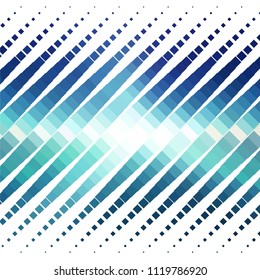 Vintage halftone color texture background. Squared vector Abstract Texture
