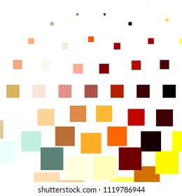 Vintage halftone color texture background. Squared vector Abstract Texture
