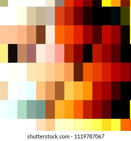 Vintage halftone color texture background. Squared vector Abstract Texture
