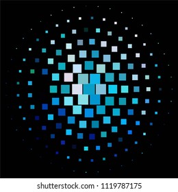 Vintage halftone color texture background. Squared vector Abstract Texture

