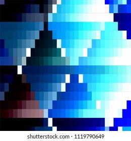 Vintage halftone color texture background. Squared vector Abstract Texture
