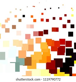 Vintage halftone color texture background. Squared vector Abstract Texture
