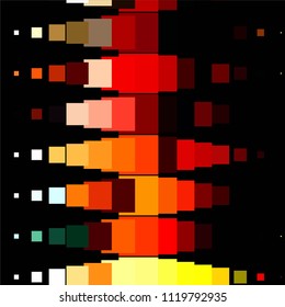 Vintage halftone color texture background. Squared vector Abstract Texture
