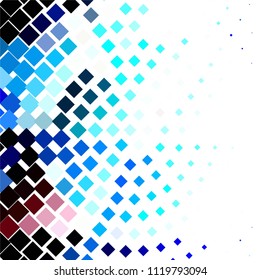 Vintage halftone color texture background. Squared vector Abstract Texture
