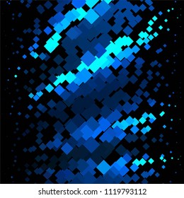 Vintage halftone color texture background. Squared vector Abstract Texture
