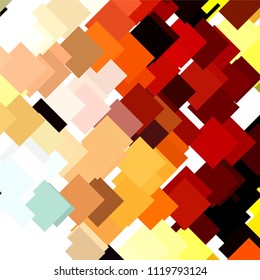 Vintage halftone color texture background. Squared vector Abstract Texture
