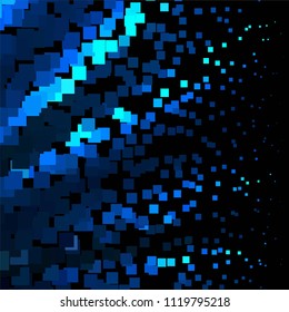 Vintage halftone color texture background. Squared vector Abstract Texture
