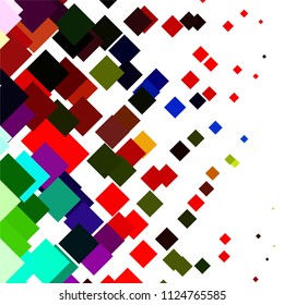 Vintage halftone color texture background. Squared vector Abstract Texture

