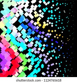 Vintage halftone color texture background. Squared vector Abstract Texture
