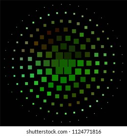 Vintage halftone color texture background. Squared vector Abstract Texture
