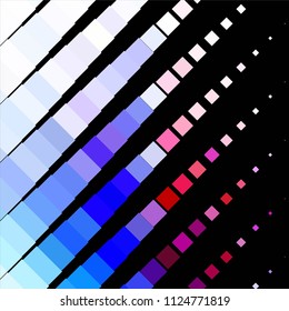 Vintage halftone color texture background. Squared vector Abstract Texture
