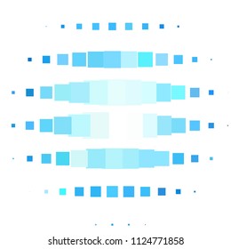 Vintage halftone color texture background. Squared vector Abstract Texture
