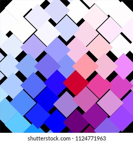 Vintage halftone color texture background. Squared vector Abstract Texture
