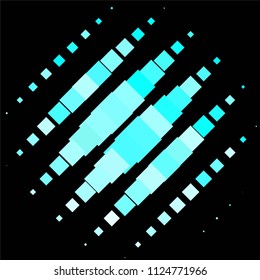 Vintage halftone color texture background. Squared vector Abstract Texture
