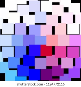 Vintage halftone color texture background. Squared vector Abstract Texture
