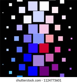 Vintage halftone color texture background. Squared vector Abstract Texture
