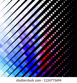 Vintage halftone color texture background. Squared vector Abstract Texture
