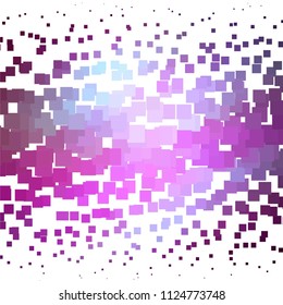 Vintage halftone color texture background. Squared vector Abstract Texture
