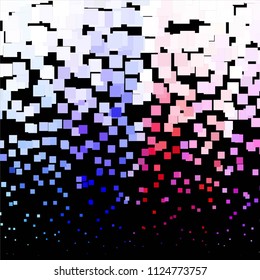 Vintage halftone color texture background. Squared vector Abstract Texture
