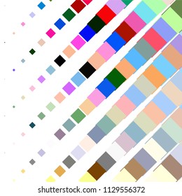 Vintage halftone color texture background. Squared vector Abstract Texture
