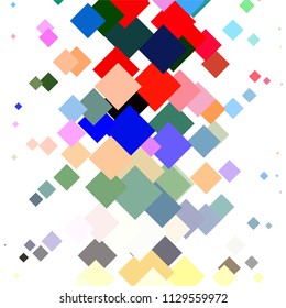 Vintage halftone color texture background. Squared vector Abstract Texture
