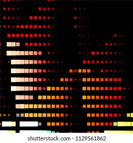 Vintage halftone color texture background. Squared vector Abstract Texture
