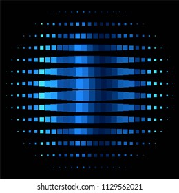 Vintage halftone color texture background. Squared vector Abstract Texture
