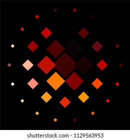 Vintage halftone color texture background. Squared vector Abstract Texture
