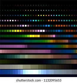 Vintage halftone color texture background. Squared vector Abstract Texture
