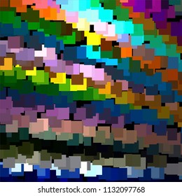 Vintage halftone color texture background. Squared vector Abstract Texture
