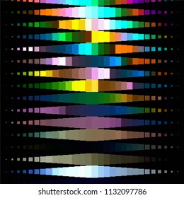 Vintage halftone color texture background. Squared vector Abstract Texture
