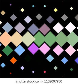 Vintage halftone color texture background. Squared vector Abstract Texture
