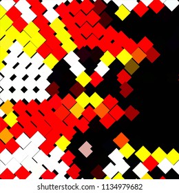 Vintage halftone color texture background. Squared vector Abstract Texture
