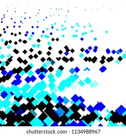 Vintage halftone color texture background. Squared vector Abstract Texture

