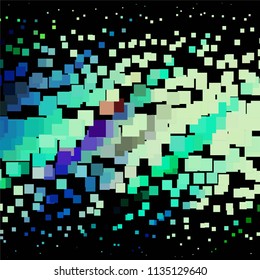 Vintage halftone color texture background. Squared vector Abstract Texture
