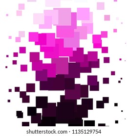 Vintage halftone color texture background. Squared vector Abstract Texture
