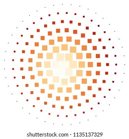 Vintage halftone color texture background. Squared vector Abstract Texture
