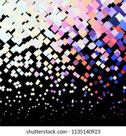 Vintage halftone color texture background. Squared vector Abstract Texture
