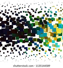 Vintage halftone color texture background. Squared vector Abstract Texture
